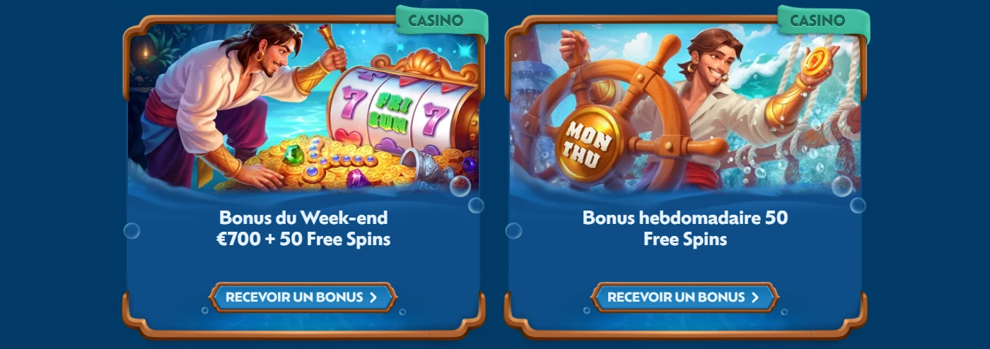 Winbay Casino Promotions Bonus Réguliers